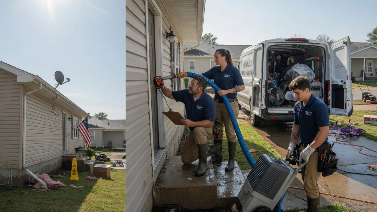 Ceiling Water Damage Restoration in West Milford, WV near me